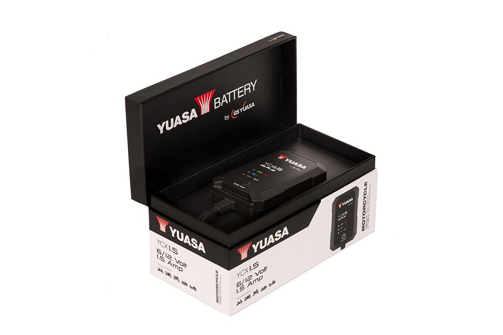 Yuasa YCX1.2 6/12V 1.5A Charger