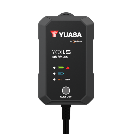 Yuasa YCX1.2 6/12V 1.5A Charger